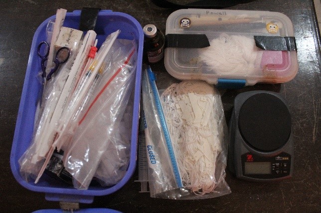 Equipos y materiales del laboratorio