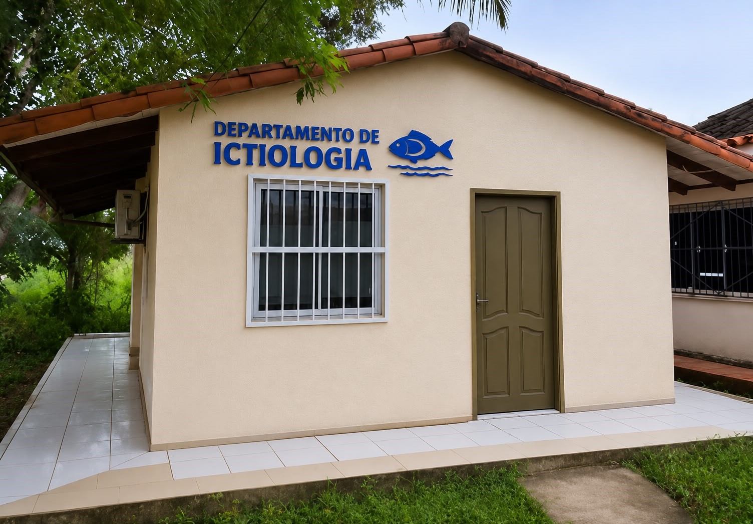 Figura 1. Infraestructura del Departamento de Ictiología